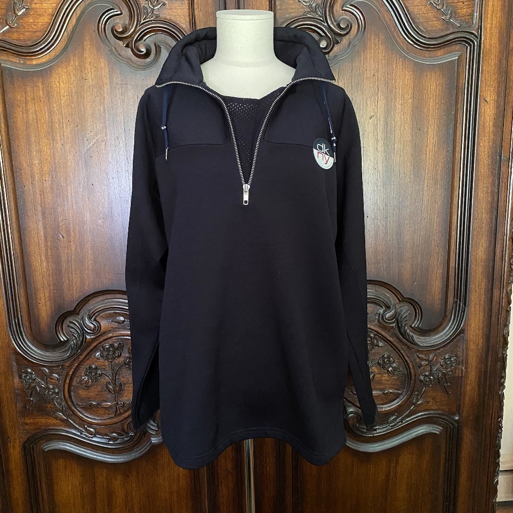 Women's Black DKNY Pullover Sweatshirt Size Small